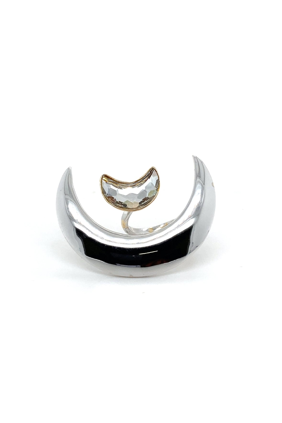 Aditi Rao - DOUBLE CRESCENT IN SILVER