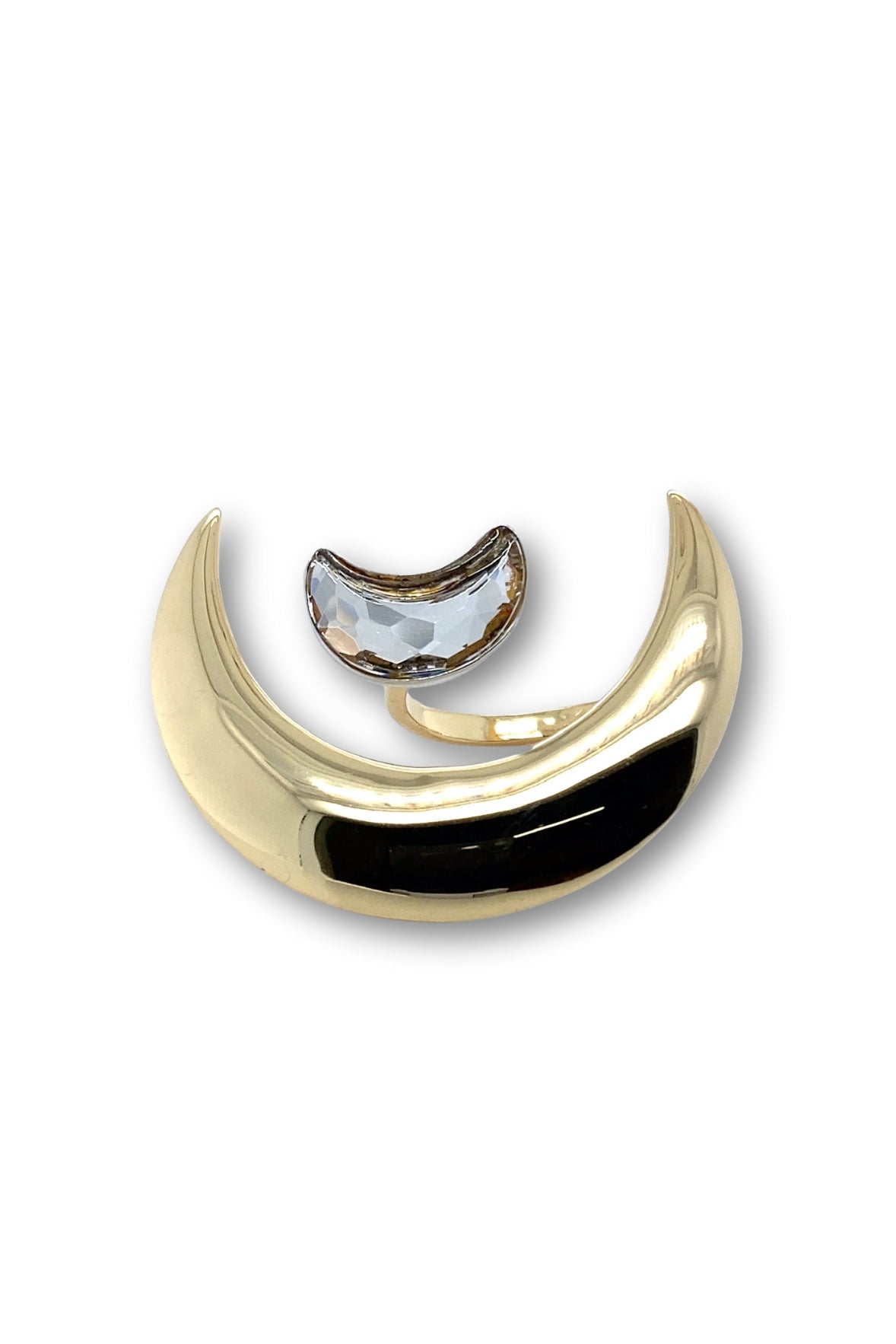 DOUBLE CRESCENT IN GOLD