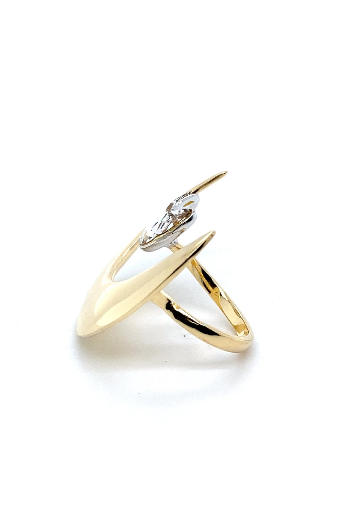 DOUBLE CRESCENT IN GOLD