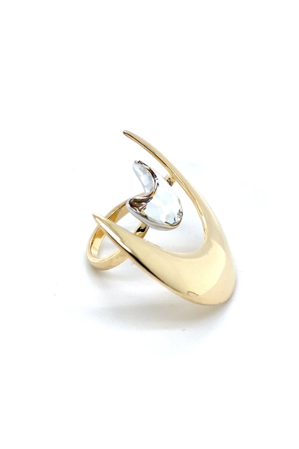 DOUBLE CRESCENT IN GOLD