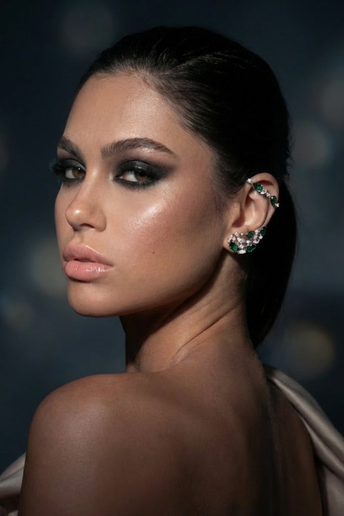 ARMOR Green Ear Cuff