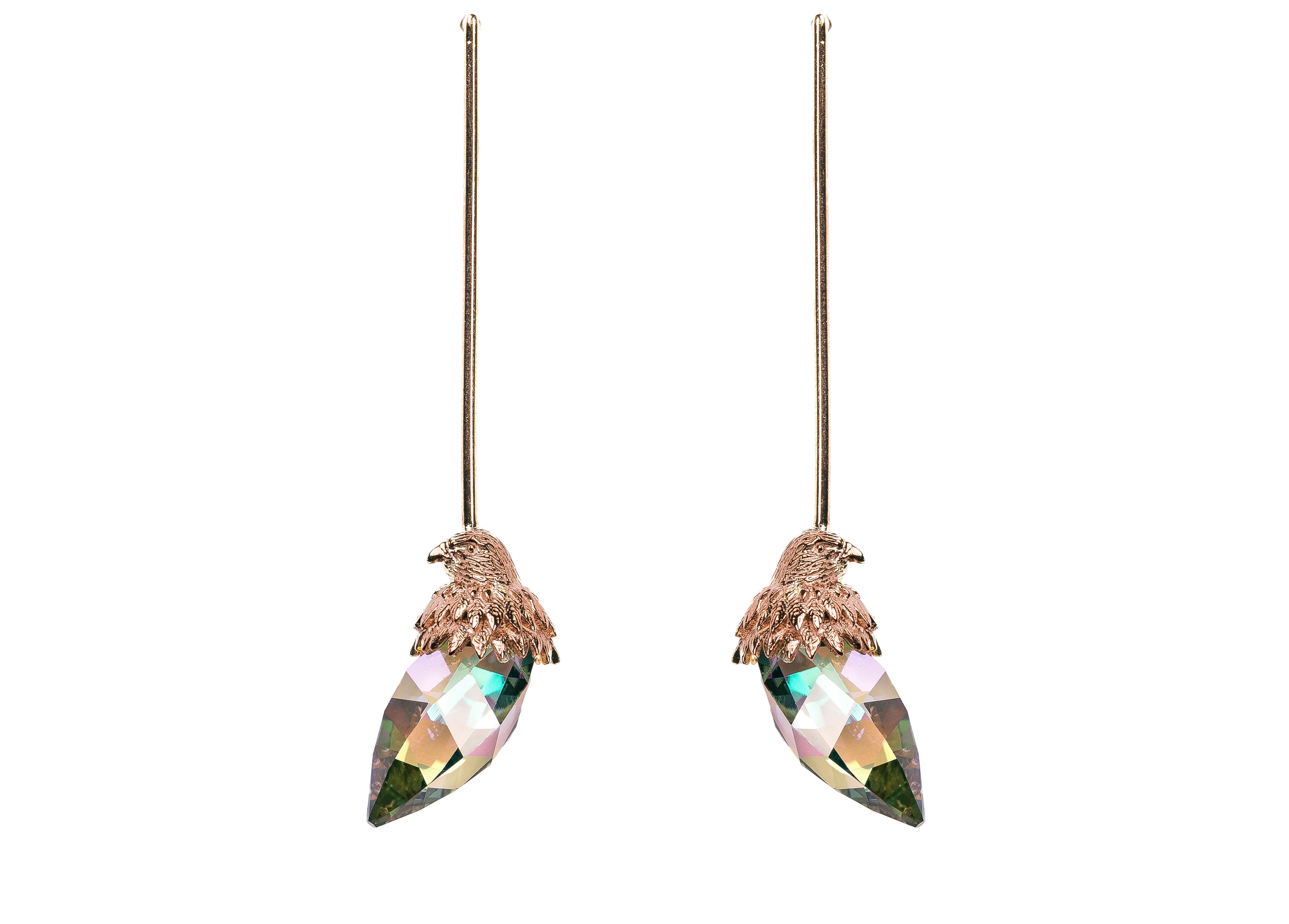 Huma Qureshi  - SHEEN FALCON EARRINGS Rose