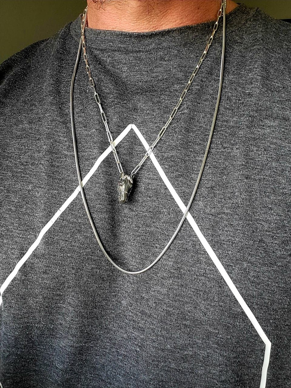 EQUUS NECKLACE Black