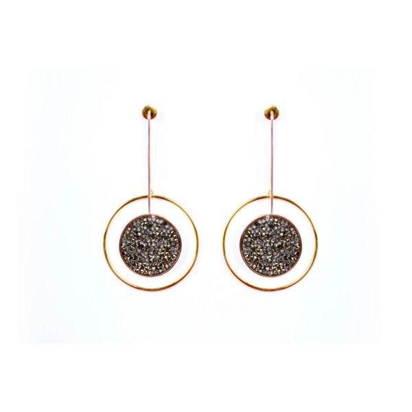 Esha Gupta - NIGHT SKY EARRINGS
