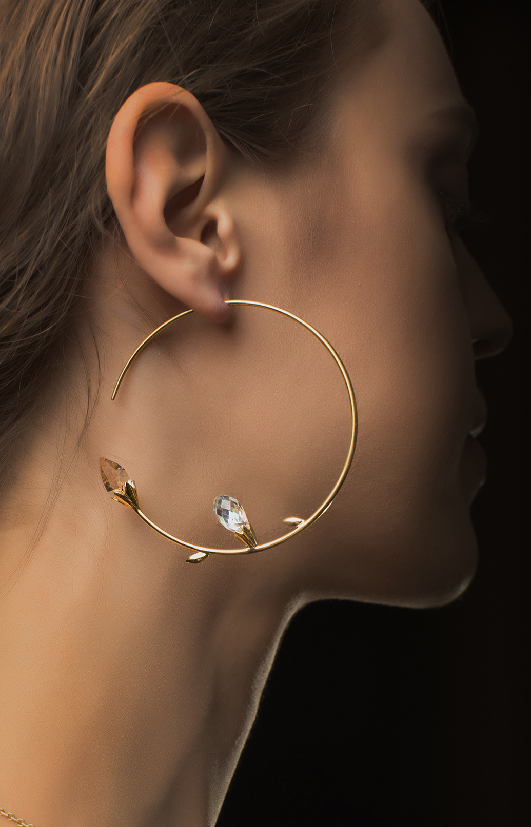 MELLOW DROP : EAR HOOPS