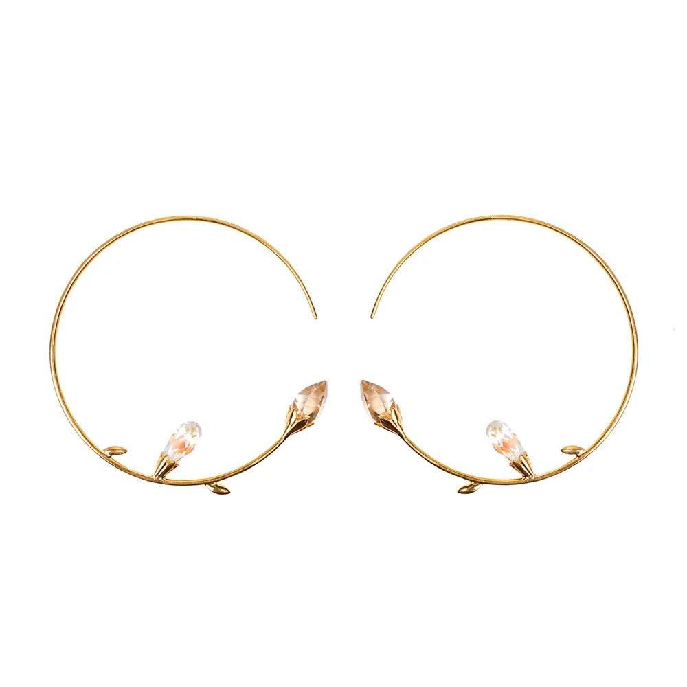 Tamannaah - Mellow drop : ear hoops